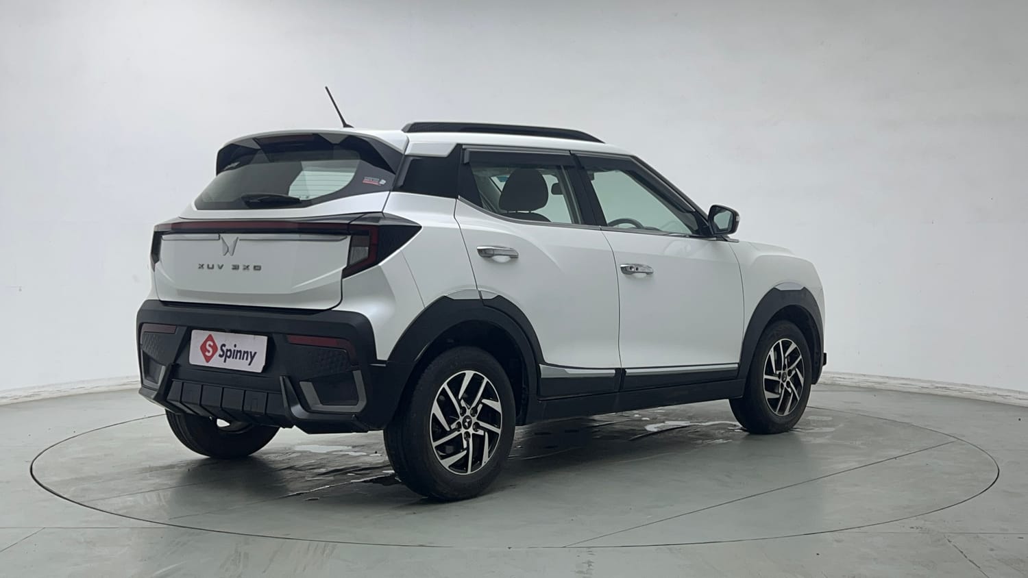 Used 2025 Mahindra XUV 3XO AX5 1.2 Petrol Petrol Manual exterior RIGHT REAR CORNER VIEW