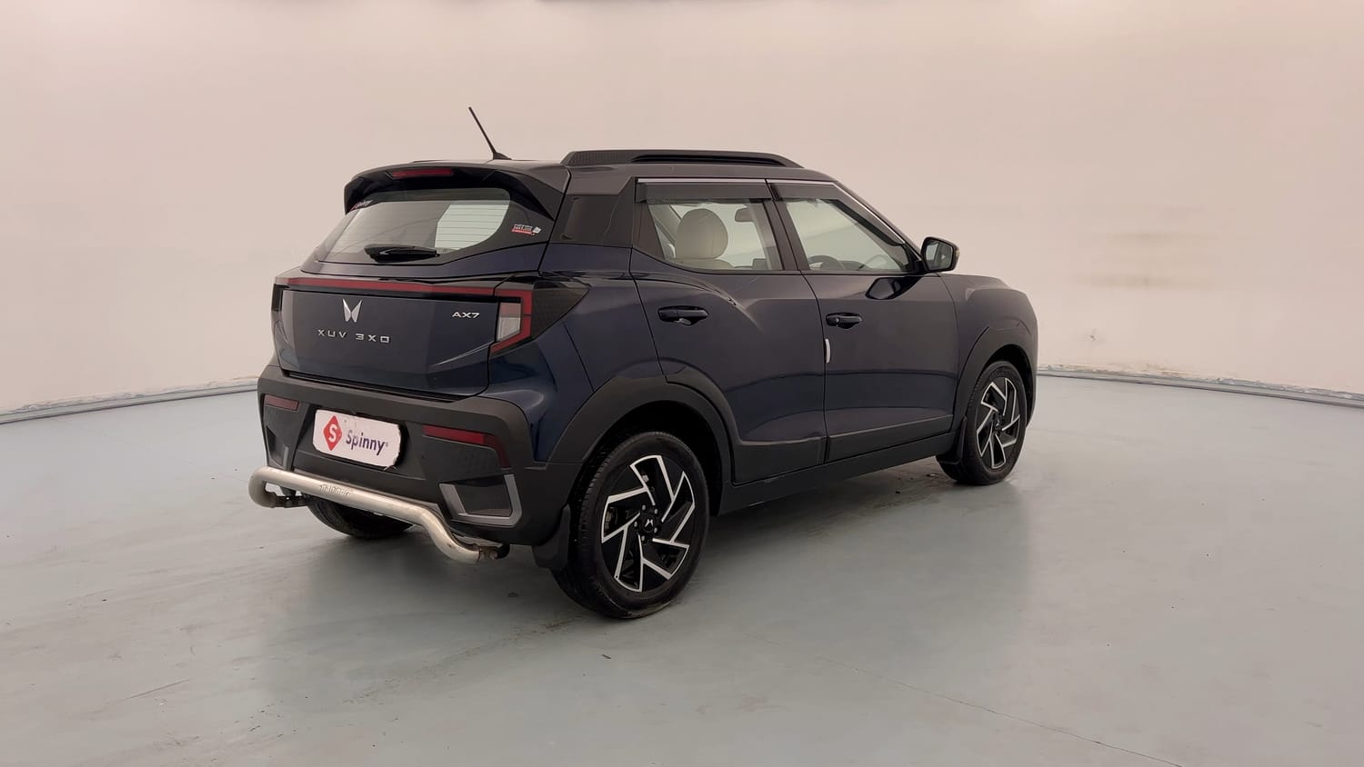 Used 2025 Mahindra XUV 3XO AX7 1.2 Petrol AT Petrol Automatic exterior RIGHT REAR CORNER VIEW