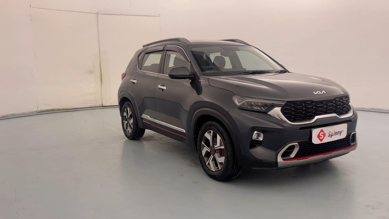 Used 2021 Kia Sonet GTX Plus 1.0 DCT Petrol Automatic exterior RIGHT FRONT CORNER VIEW