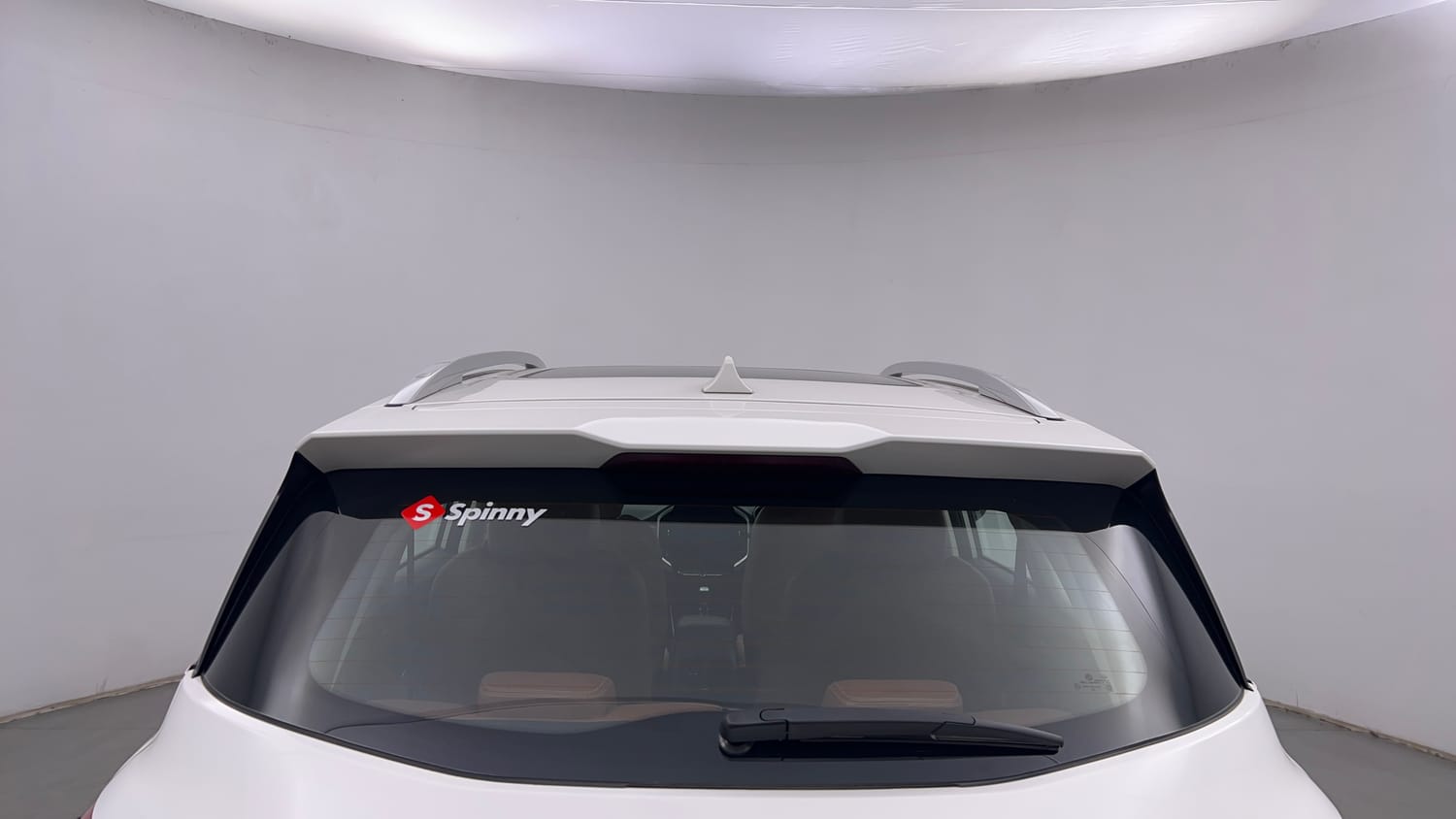 Used 2021 MG Motors Hector Plus Sharp 2.0 Diesel Turbo MT 6-STR Diesel Manual exterior BACK WINDSHIELD VIEW