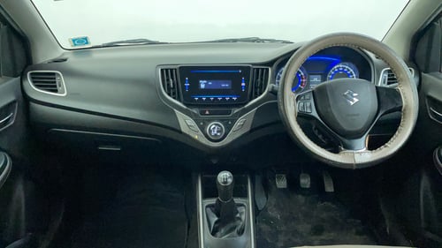 Used 2019 Maruti Suzuki Baleno Delta MT Petrol Manual interior DASHBOARD VIEW