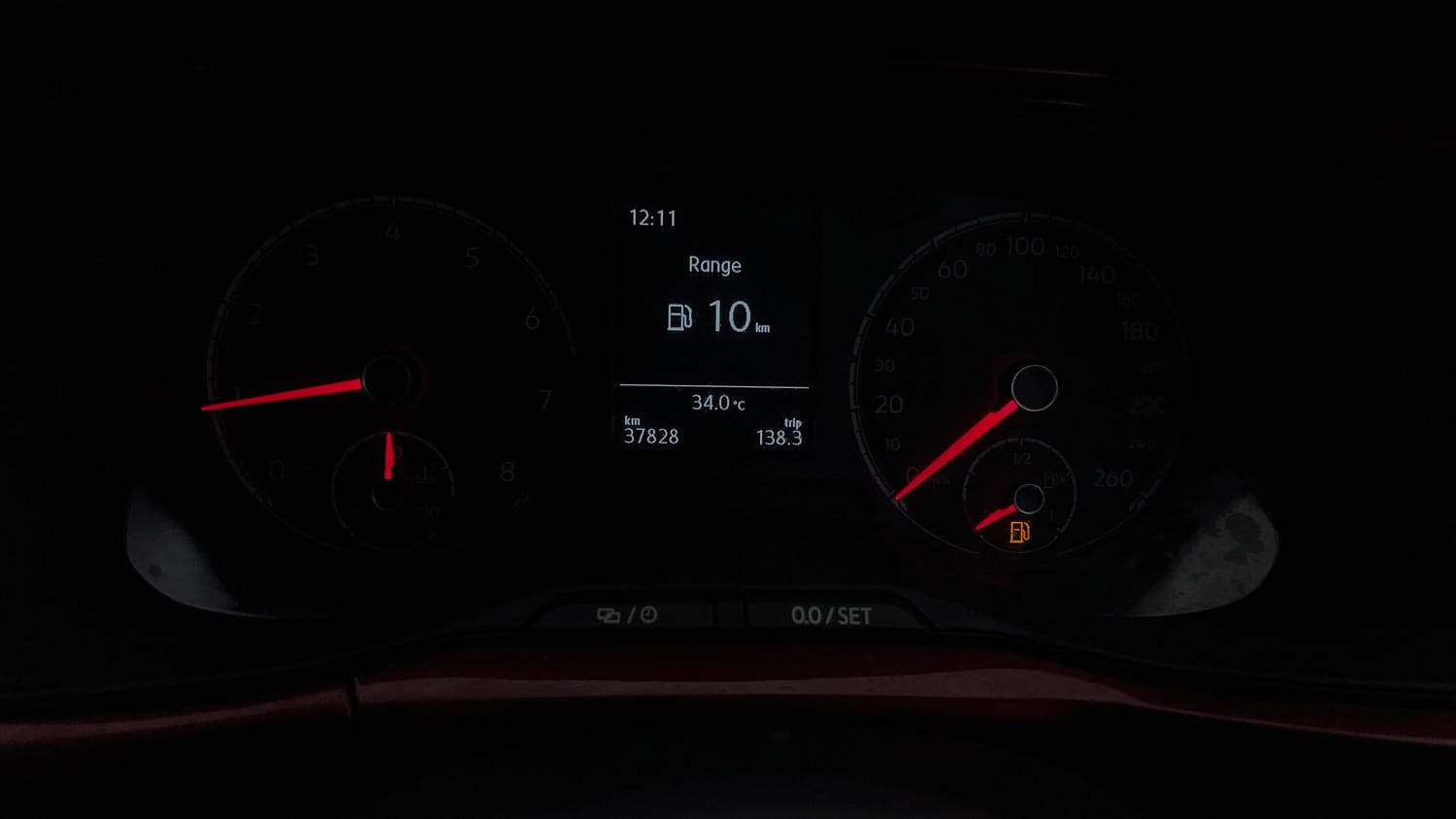 Used 2022 Volkswagen Taigun GT 1.5 TSI MT Petrol Manual interior CLUSTERMETER VIEW