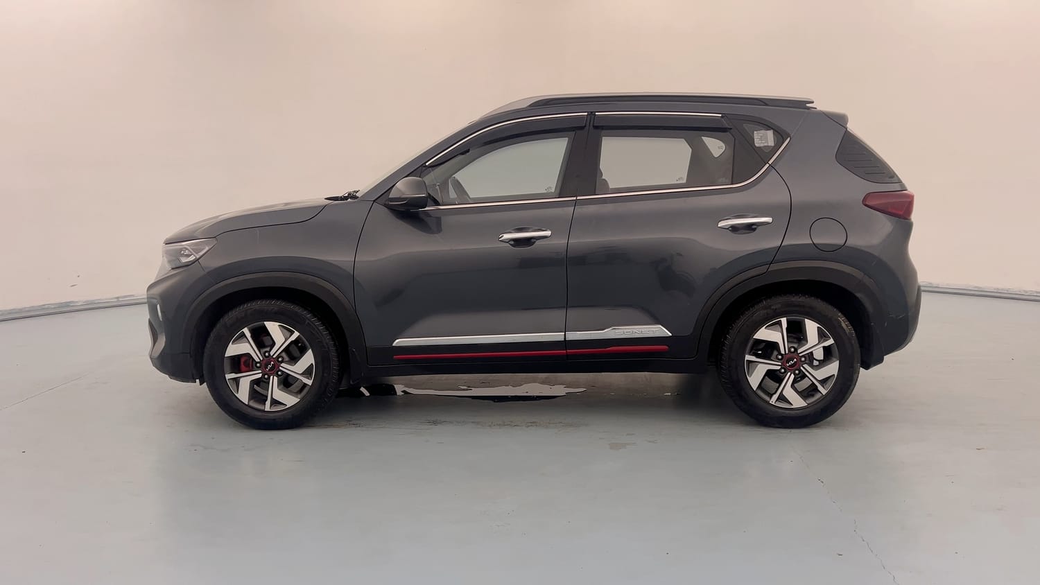 Used 2021 Kia Sonet GTX Plus 1.0 DCT Petrol Automatic exterior LEFT SIDE VIEW