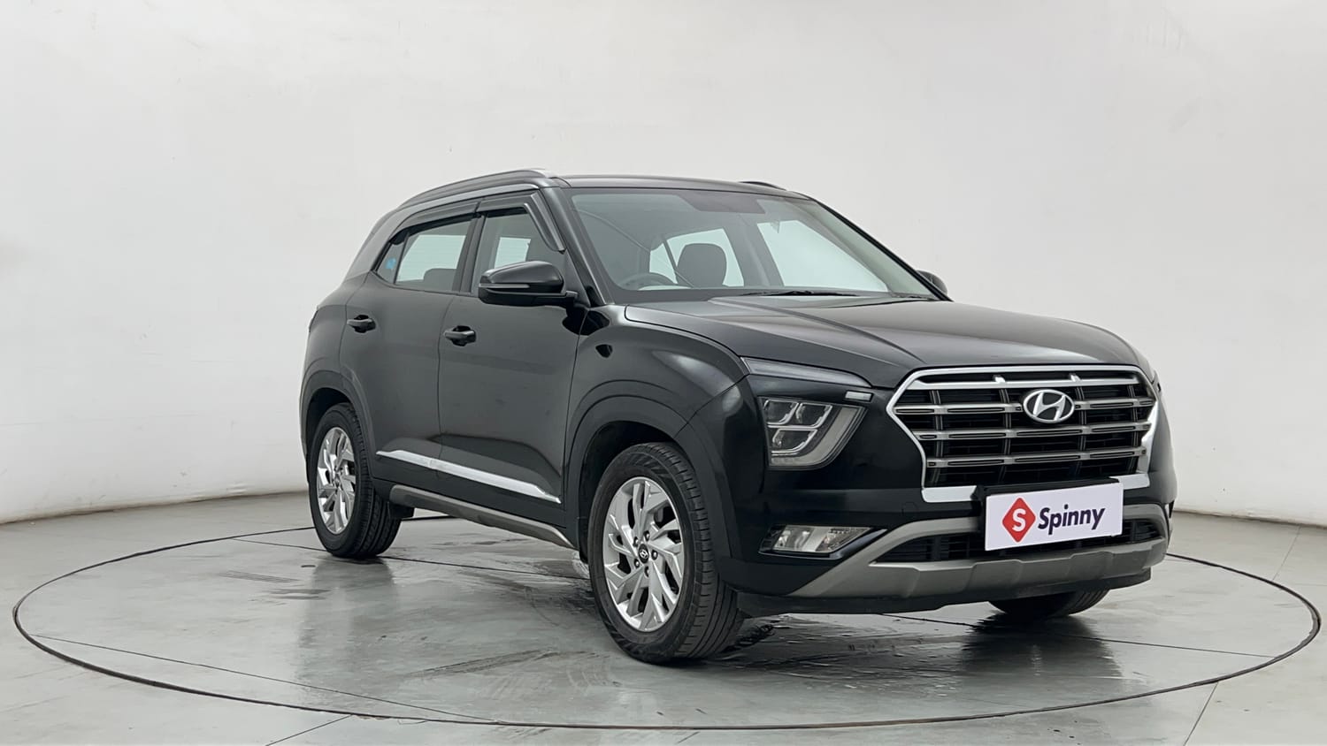 Used 2022 Hyundai Creta SX 1.5 Petrol Executive Petrol Manual exterior RIGHT FRONT CORNER VIEW