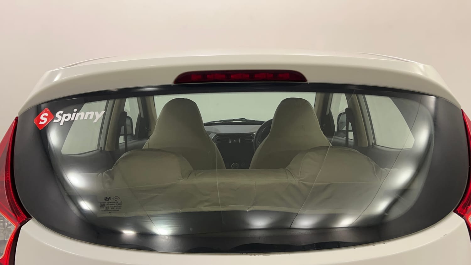 Used 2019 Hyundai Eon Magna + Petrol Manual exterior BACK WINDSHIELD VIEW