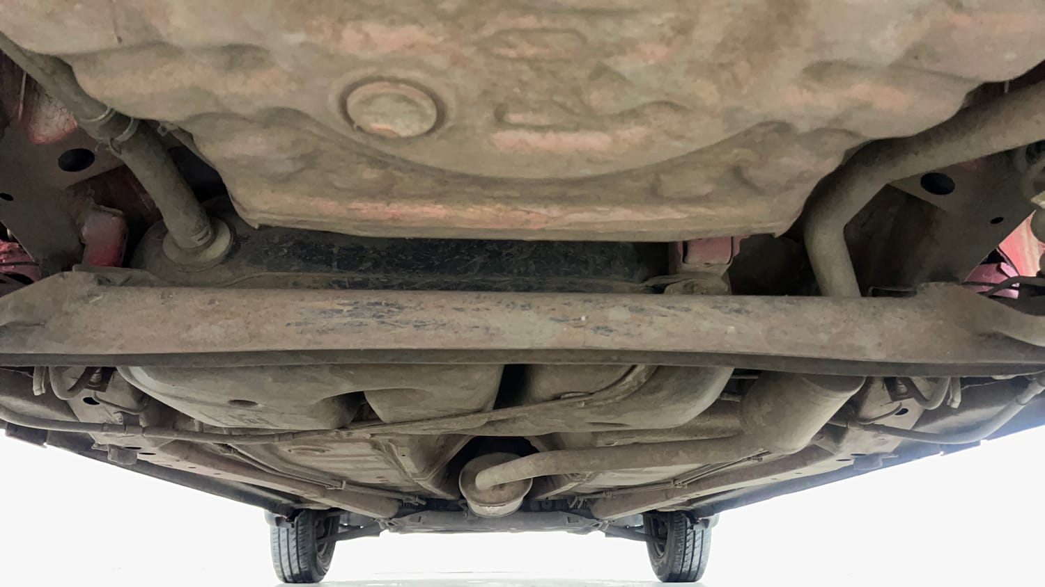 Used 2023 Maruti Suzuki Alto K10 VXi Petrol Manual extra REAR UNDERBODY VIEW (TAKEN FROM REAR)