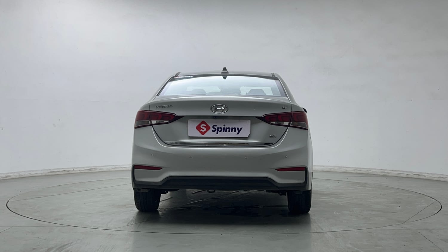 Used 2017 Hyundai Verna SX (O) 1.6 VTVT AT Petrol Automatic exterior BACK VIEW