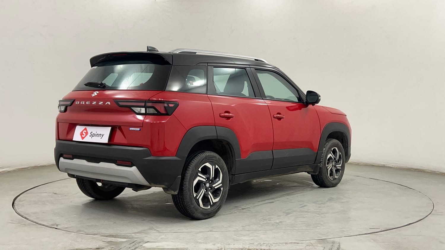 Used 2025 Maruti Suzuki Brezza ZXi Plus AT Petrol Automatic exterior RIGHT REAR CORNER VIEW
