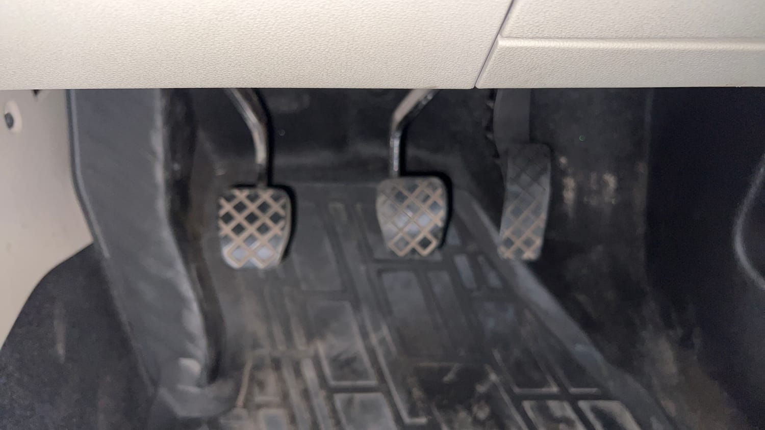 Used 2024 Skoda Slavia Ambition 1.0L TSI MT Petrol Manual interior PEDALS VIEW