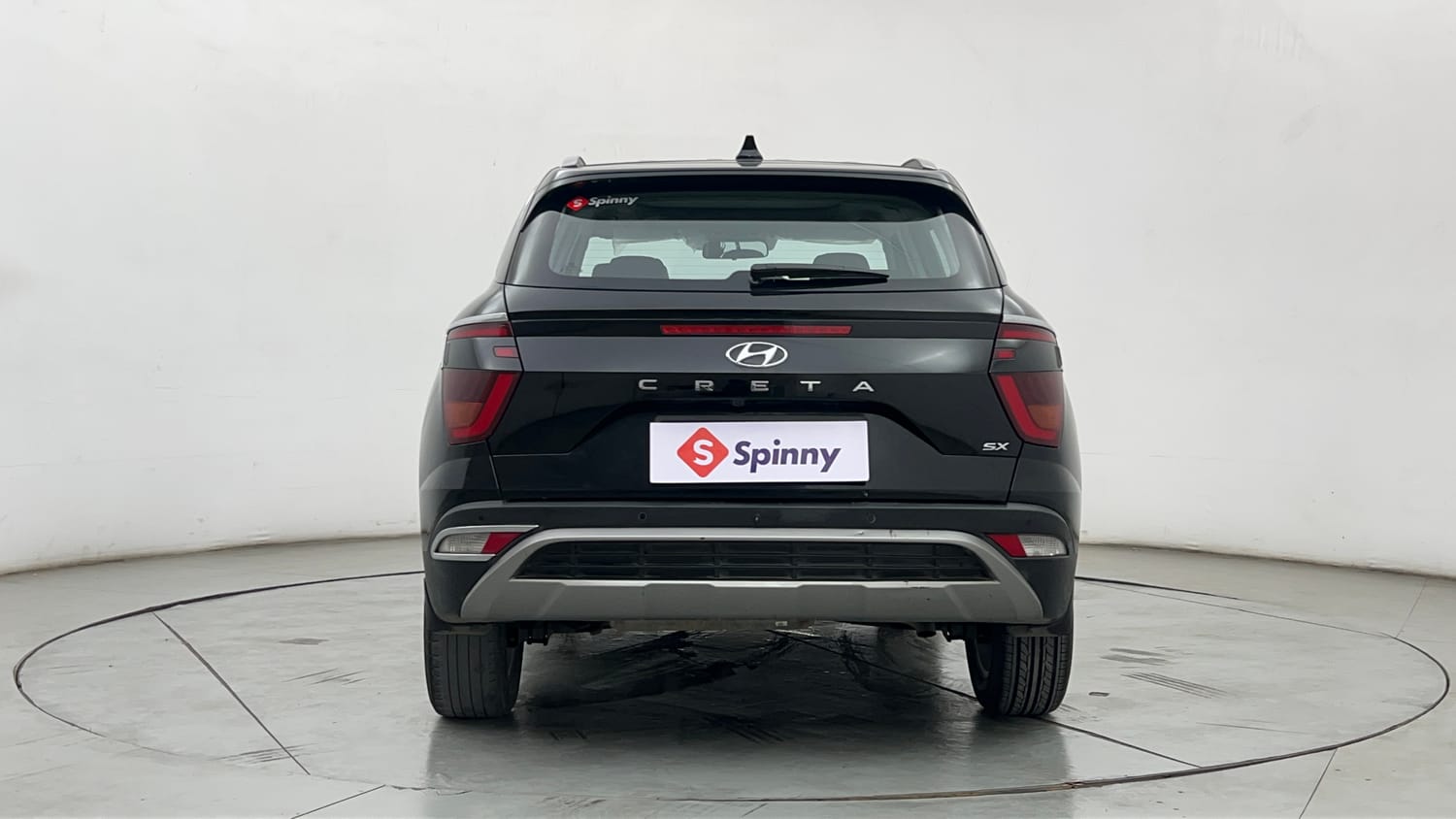 Used 2022 Hyundai Creta SX 1.5 Petrol Executive Petrol Manual exterior BACK VIEW