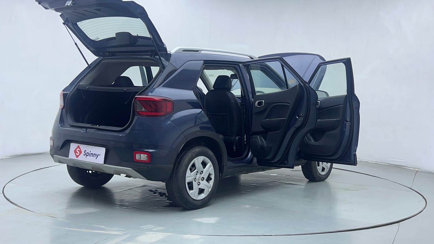 Used 2019 Hyundai Venue S 1.2 Petrol Petrol Manual exterior RIGHT REAR CORNER VIEW