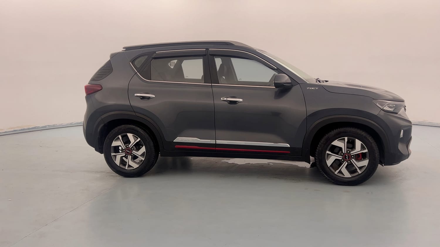 Used 2021 Kia Sonet GTX Plus 1.0 DCT Petrol Automatic exterior RIGHT SIDE VIEW