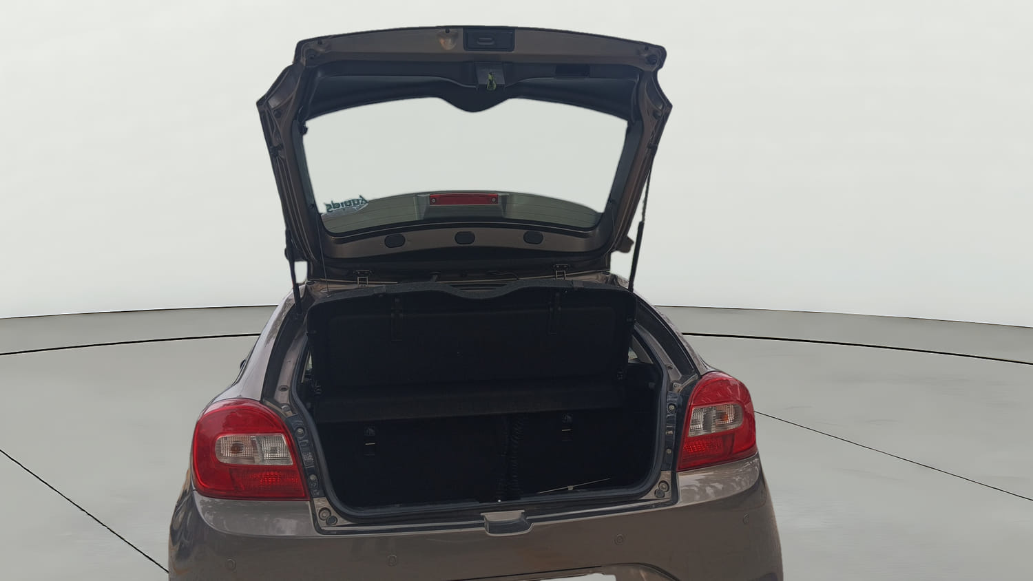 Used 2021 Maruti Suzuki Baleno Delta Petrol Manual interior DICKY DOOR OPEN VIEW