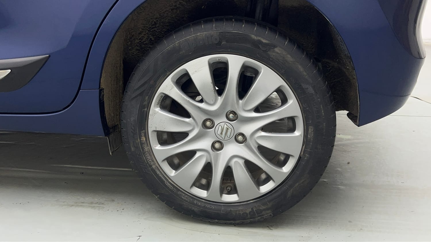Used 2018 Maruti Suzuki Baleno Alpha 1.2 Petrol Manual tyres LEFT REAR TYRE RIM VIEW