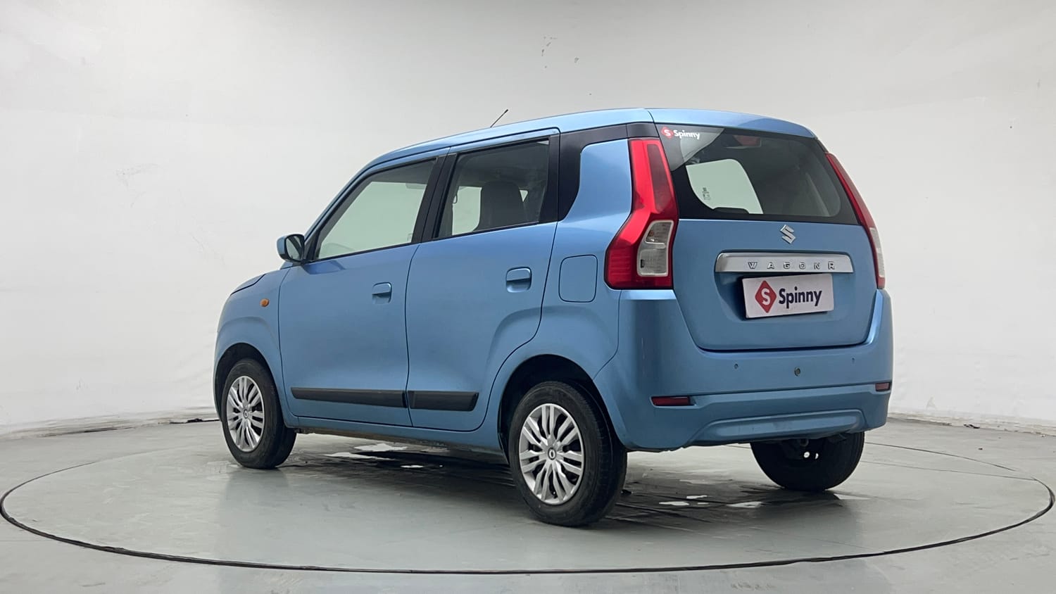 Used 2020 Maruti Suzuki Wagon R VXi 1.2 Petrol Manual exterior LEFT REAR CORNER VIEW