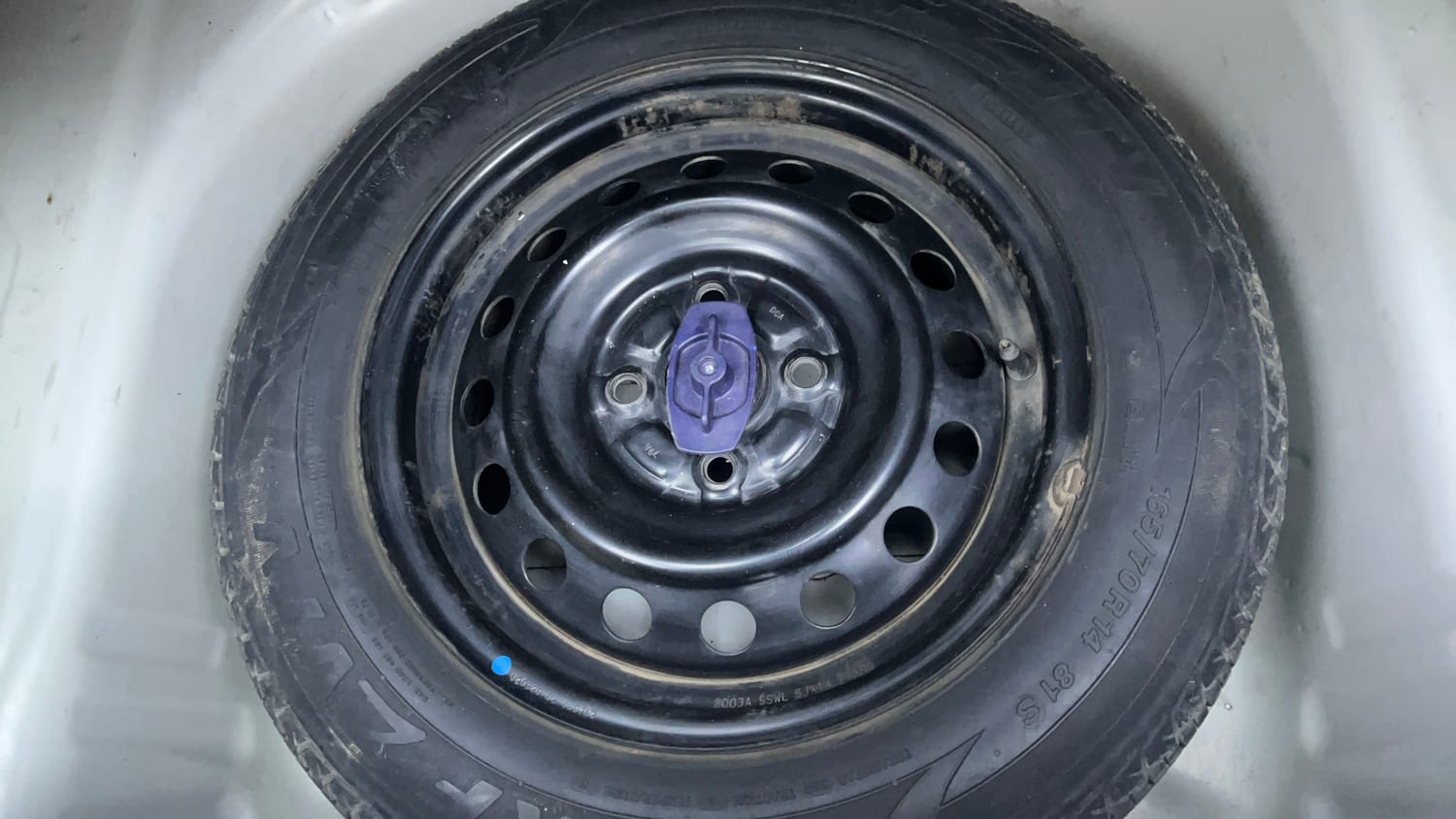 Used 2020 Maruti Suzuki Wagon R ZXi 1.2 Petrol Manual tyres SPARE TYRE VIEW
