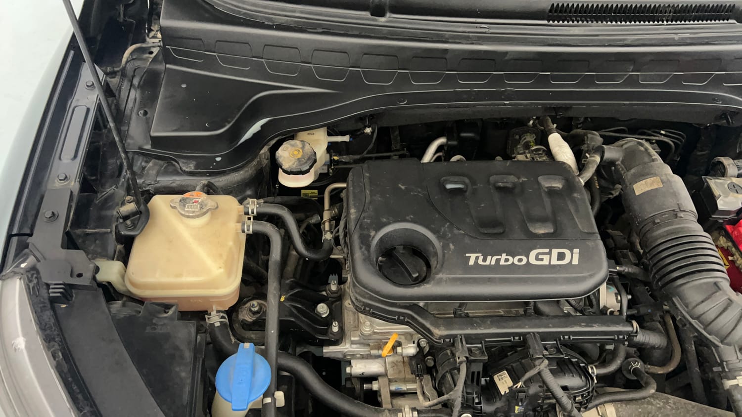 Used 2021 Kia Sonet GTX Plus 1.0 DCT Petrol Automatic engine ENGINE RIGHT SIDE VIEW