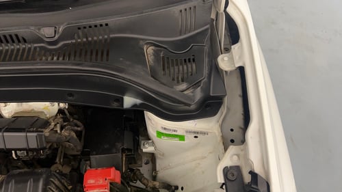 Used 2023 Tata Punch Adventure Rhythm Pack MT Petrol Manual engine ENGINE LEFT SIDE HINGE & APRON VIEW