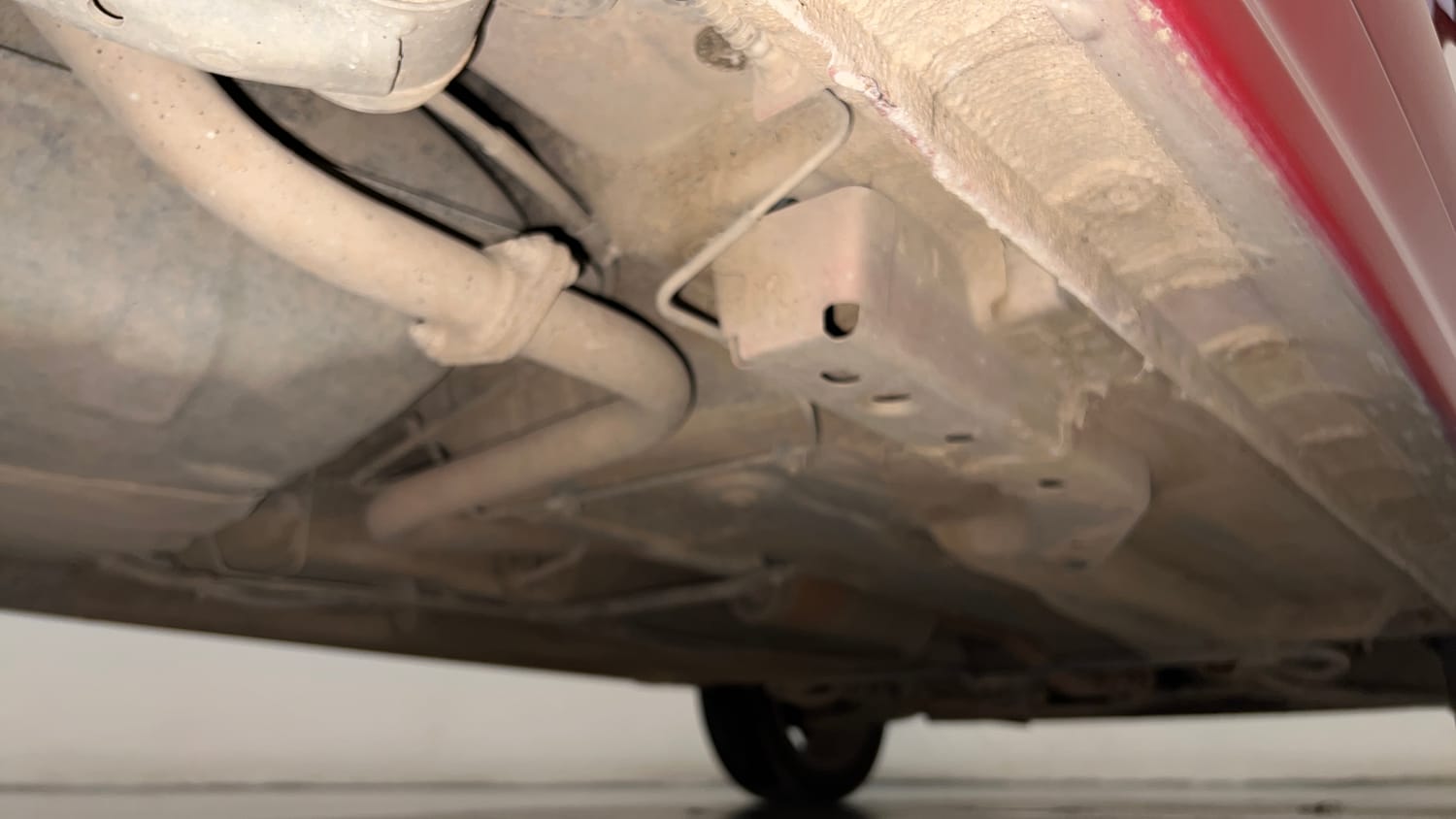 Used 2023 Tata Tiago XZA Plus Petrol Automatic extra REAR RIGHT UNDERBODY VIEW