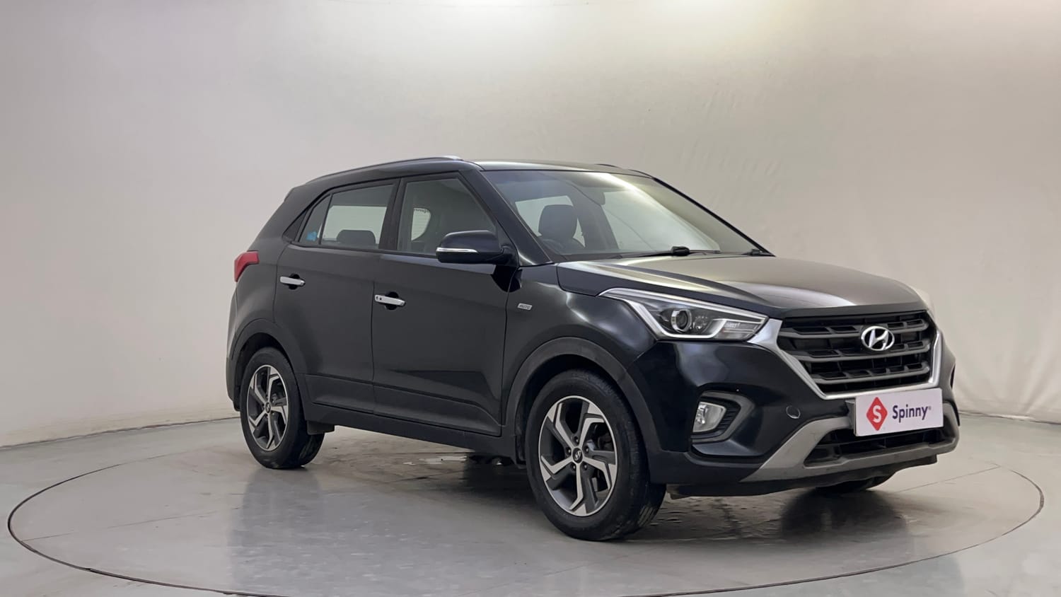 Used 2019 Hyundai Creta SX 1.6 AT Petrol Petrol Automatic exterior RIGHT FRONT CORNER VIEW
