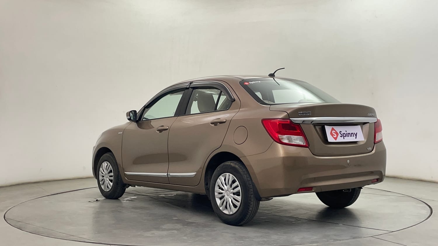 Used 2018 Maruti Suzuki Dzire VXi AMT Petrol Automatic exterior LEFT REAR CORNER VIEW