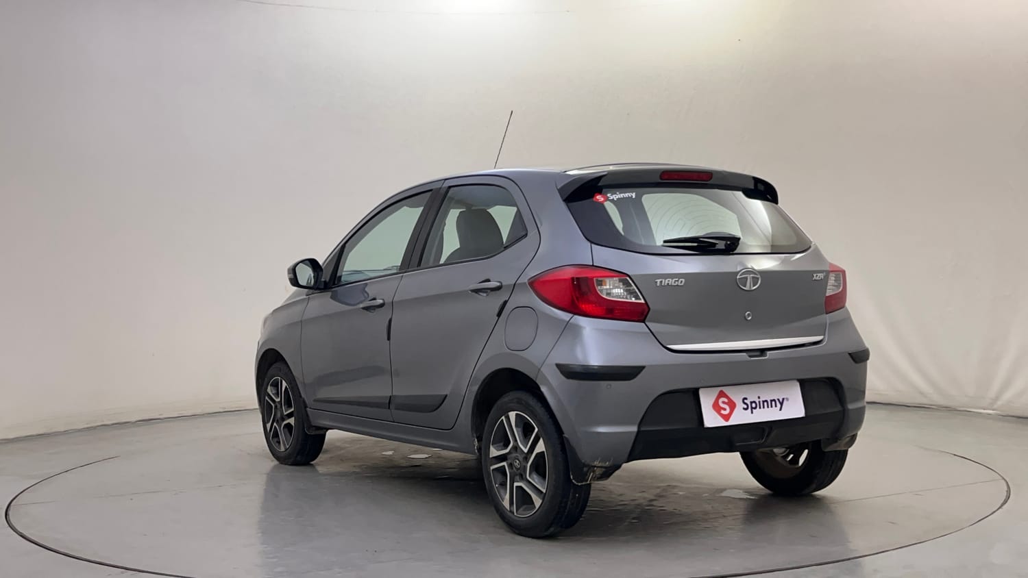 Used 2019 Tata Tiago Revotron XZA Plus Petrol Automatic exterior LEFT REAR CORNER VIEW