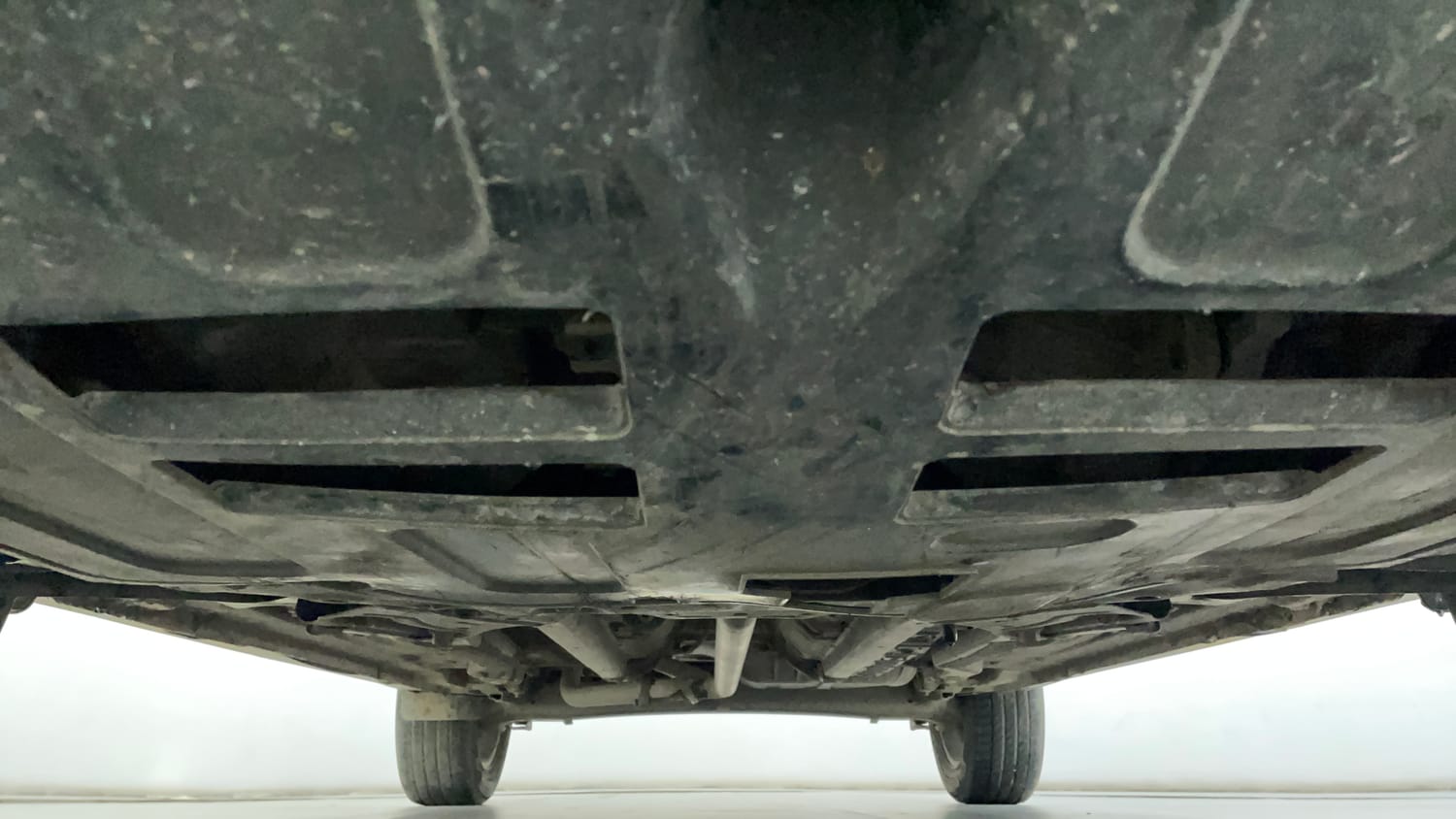 Used 2018 Hyundai Creta SX Plus 1.6 AT CRDI Diesel Automatic extra FRONT LEFT UNDERBODY VIEW
