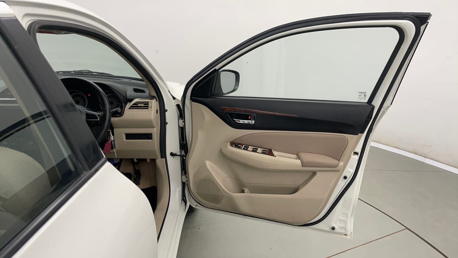 Used 2019 Maruti Suzuki Dzire VXi AMT Petrol Automatic interior RIGHT FRONT DOOR OPEN VIEW