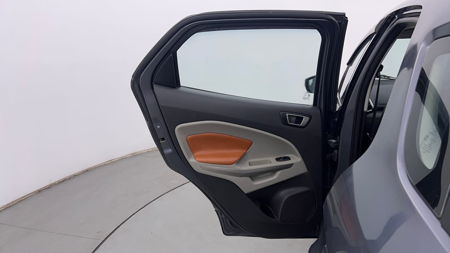 Used 2016 Ford EcoSport Trend 1.5L Ti-VCT Petrol Manual interior LEFT REAR DOOR OPEN VIEW