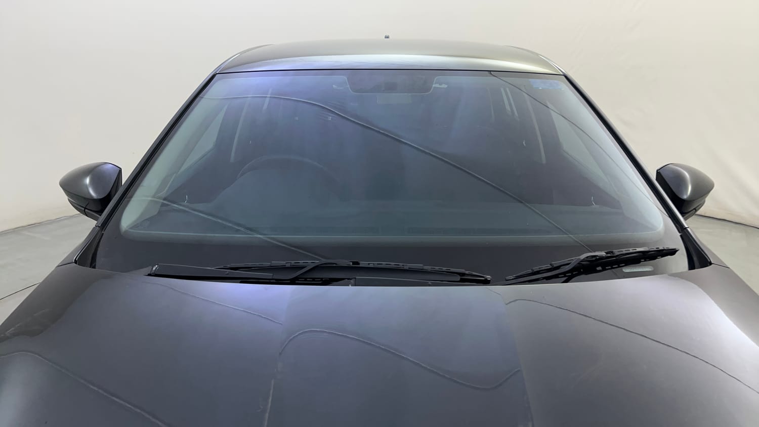 Used 2024 Skoda Slavia Ambition 1.0L TSI MT Petrol Manual exterior FRONT WINDSHIELD VIEW