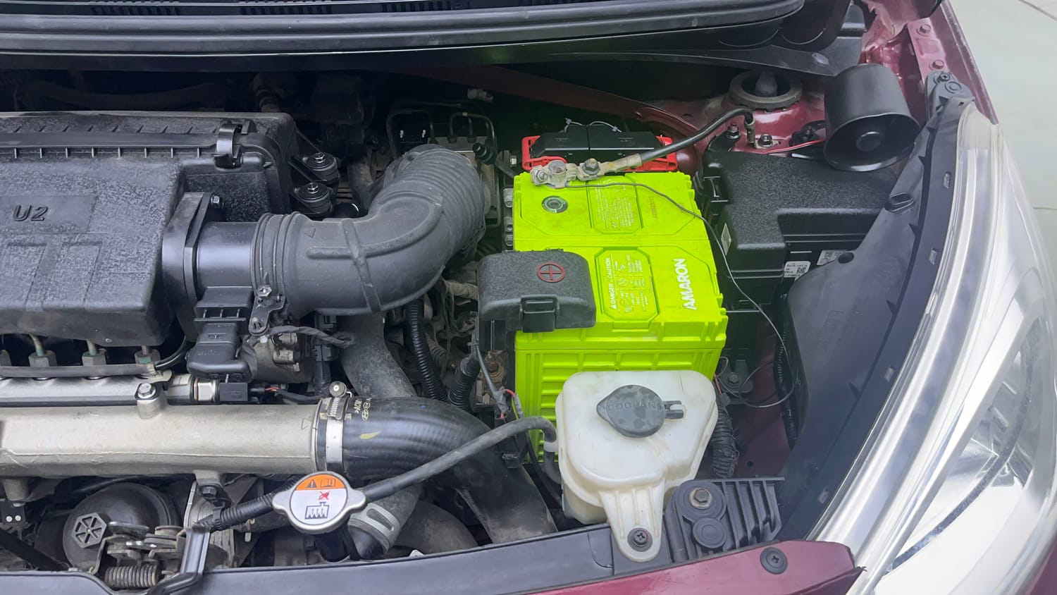 Used 2017 Hyundai Grand i10 Asta 1.1 CRDi Diesel Manual engine ENGINE LEFT SIDE VIEW