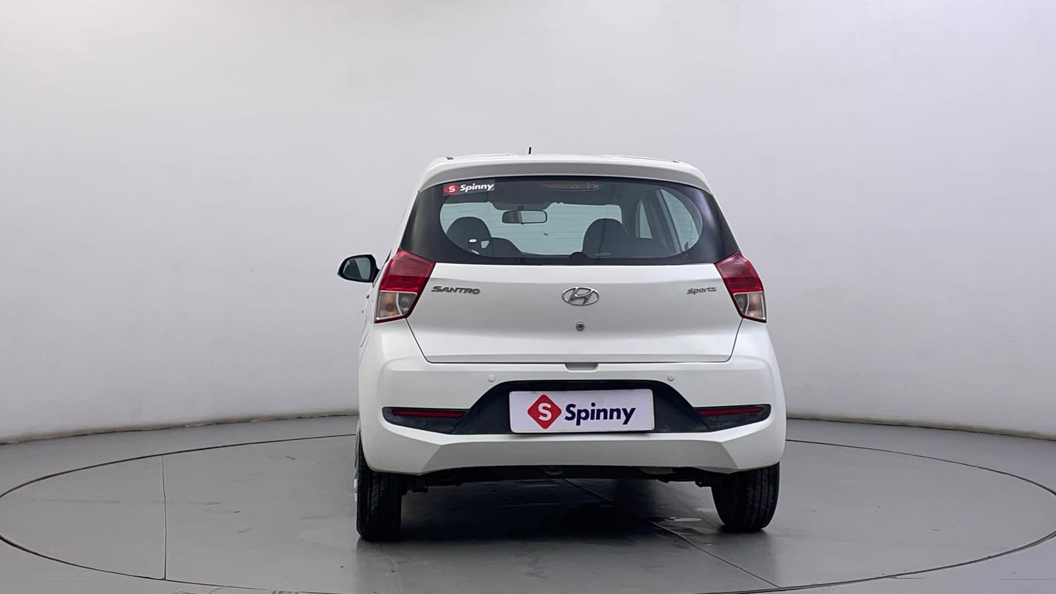 Used 2020 Hyundai Santro Sportz Petrol Manual exterior BACK VIEW