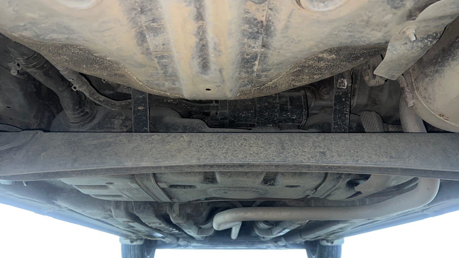 Used 2019 Hyundai Elite i20 Sportz Plus 1.2 Petrol Manual extra REAR UNDERBODY VIEW (TAKEN FROM REAR)
