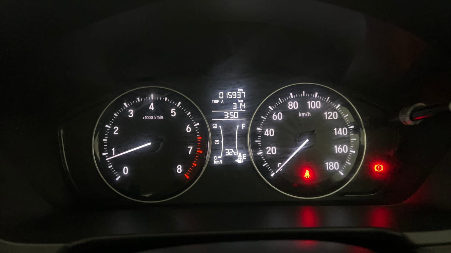 Used 2021 Honda Amaze 1.2 V MT Petrol Petrol Manual interior CLUSTERMETER VIEW