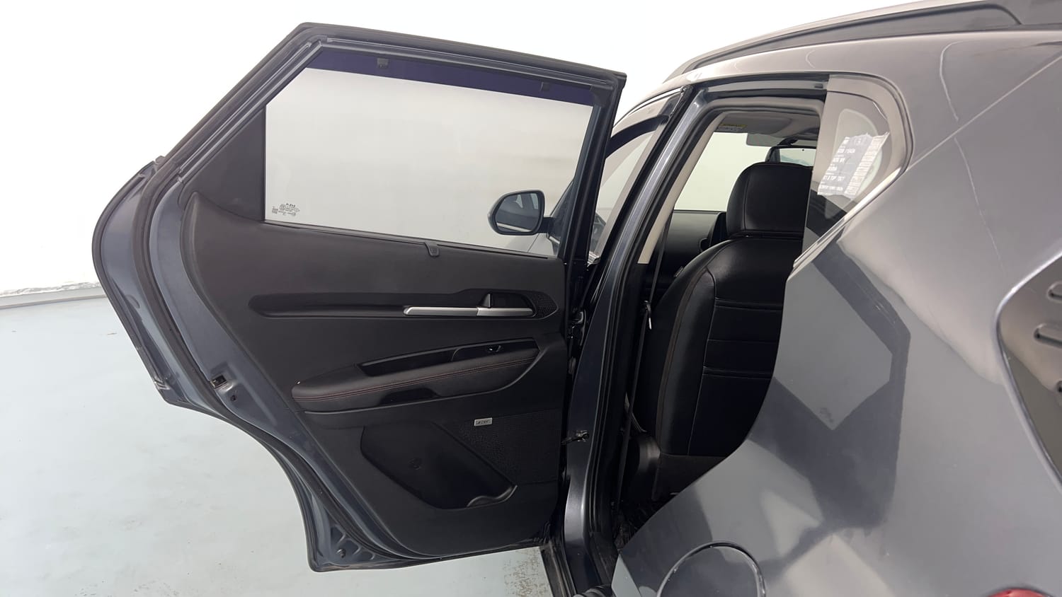 Used 2021 Kia Sonet GTX Plus 1.0 DCT Petrol Automatic interior LEFT REAR DOOR OPEN VIEW