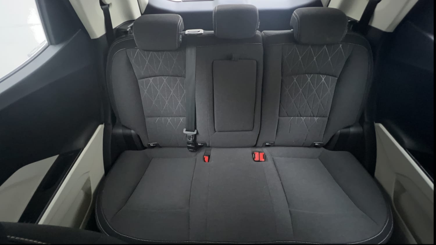 Used 2025 Mahindra XUV 3XO AX5 1.2 Petrol Petrol Manual interior REAR SEAT CONDITION VIEW