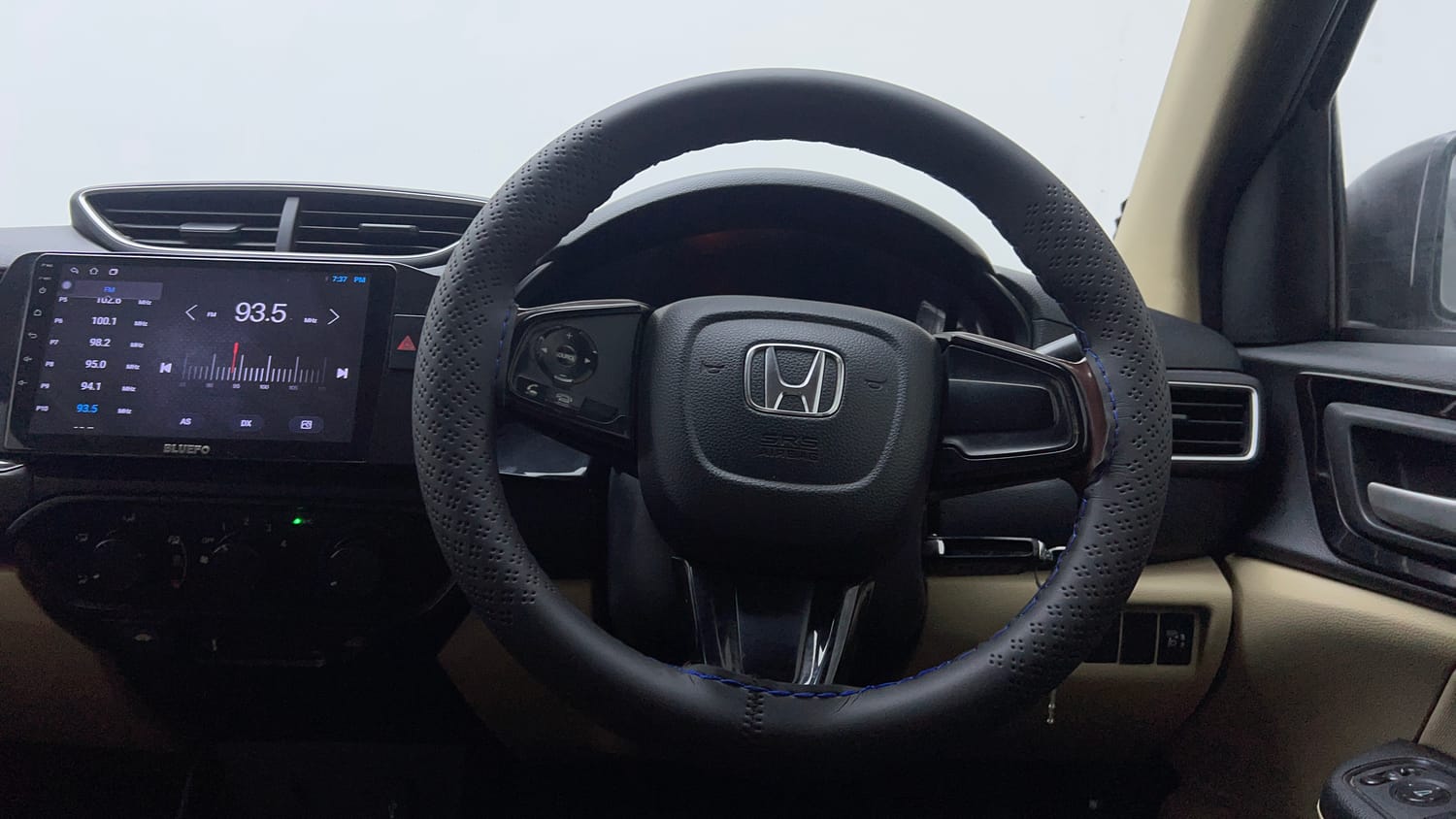 Used 2020 Honda Amaze 1.2 S MT Petrol Petrol Manual interior STEERING VIEW