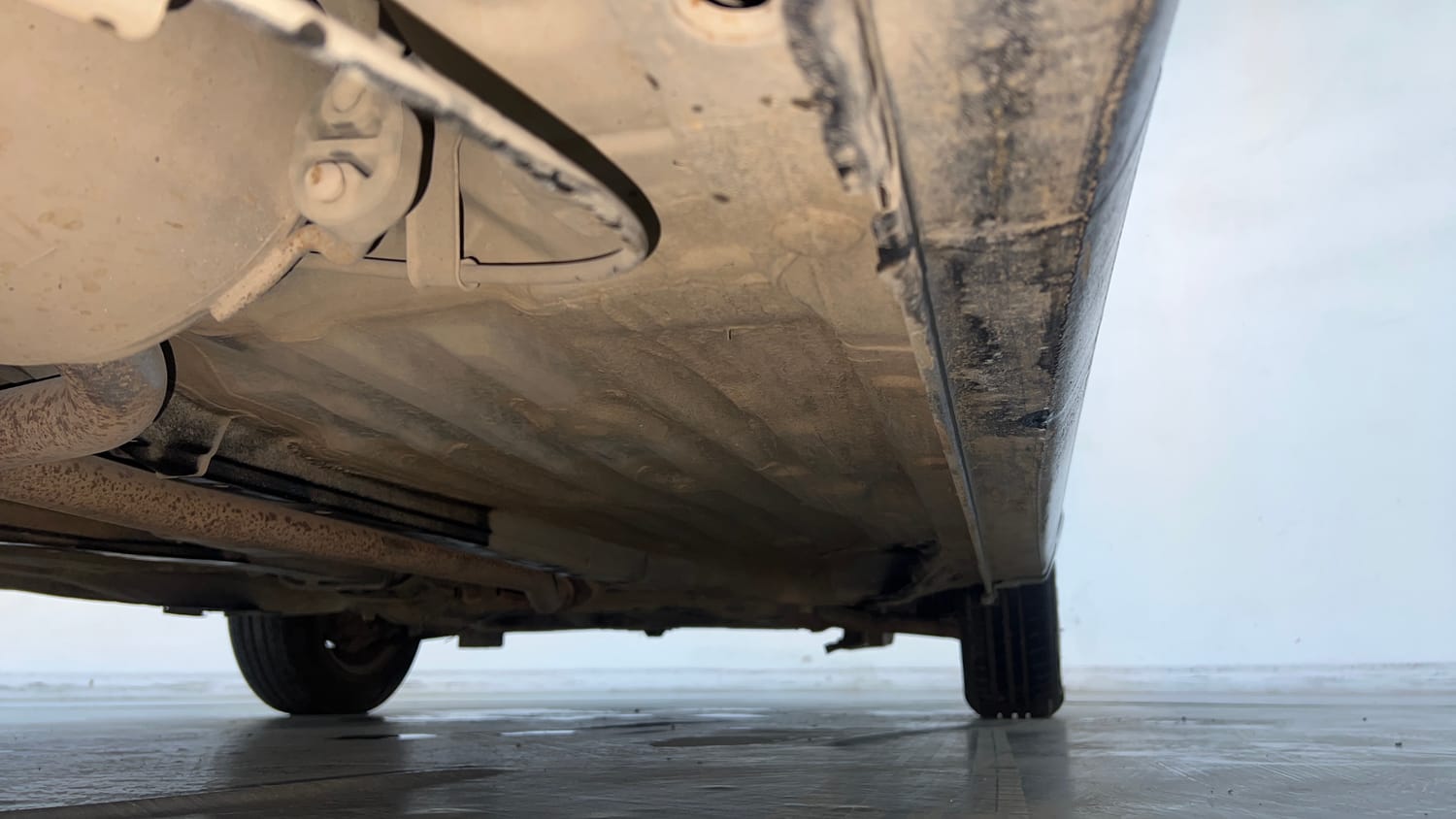 Used 2020 Honda Amaze 1.2 S MT Petrol Petrol Manual extra REAR RIGHT UNDERBODY VIEW