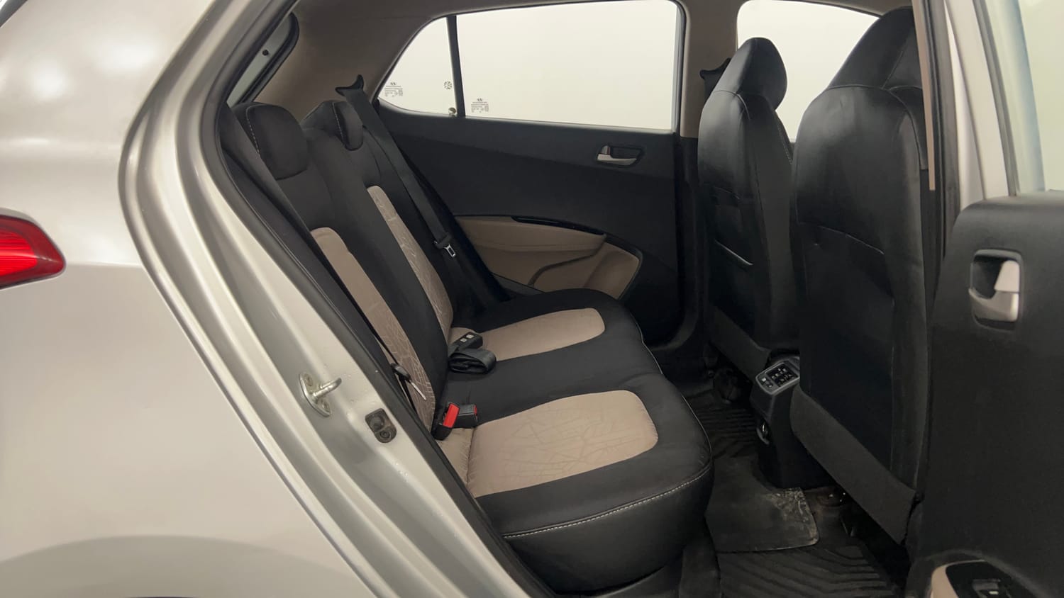 Used 2014 Hyundai Grand i10 Sportz 1.2 Kappa VTVT Petrol Manual interior RIGHT SIDE REAR DOOR CABIN VIEW
