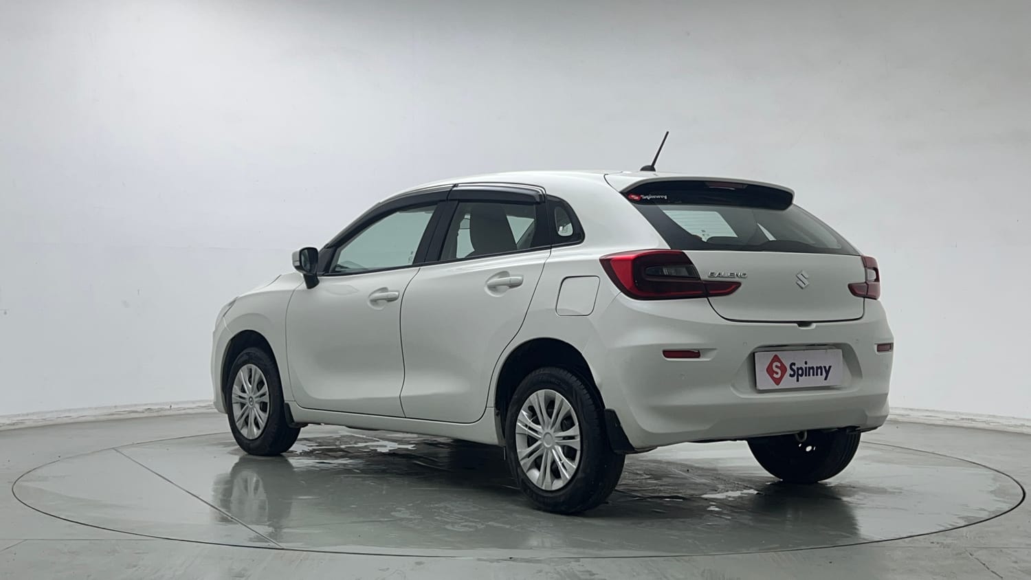 Used 2022 Maruti Suzuki Baleno Delta MT Petrol Manual exterior LEFT REAR CORNER VIEW