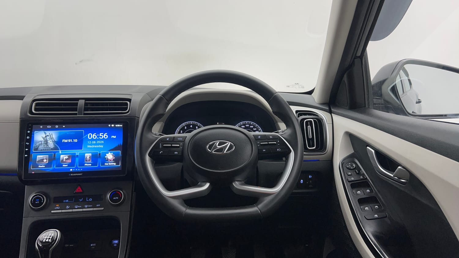 Used 2022 Hyundai Creta SX 1.5 Petrol Executive Petrol Manual interior STEERING VIEW