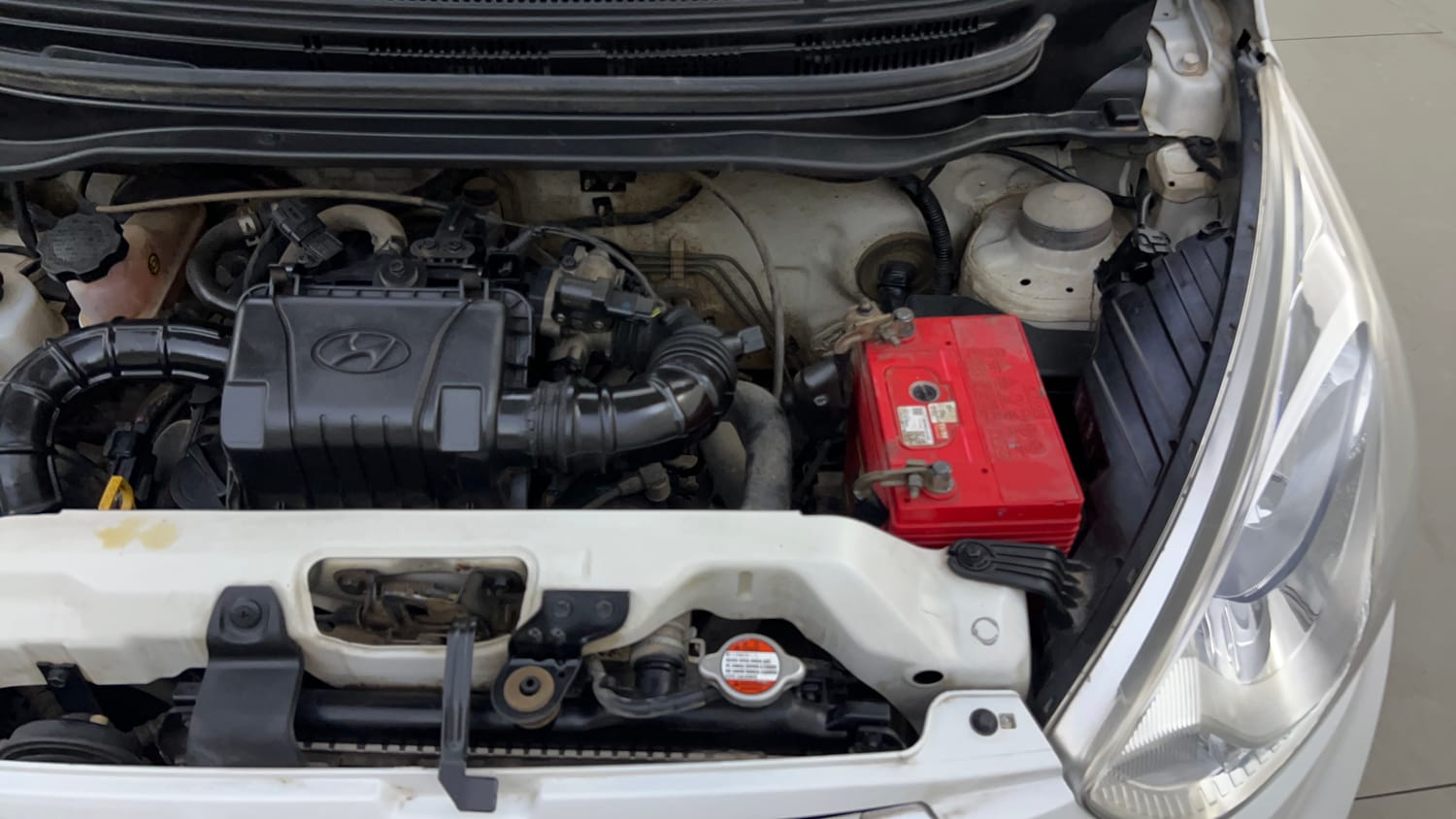 Used 2018 Hyundai Eon Era + Petrol Manual engine ENGINE LEFT SIDE VIEW