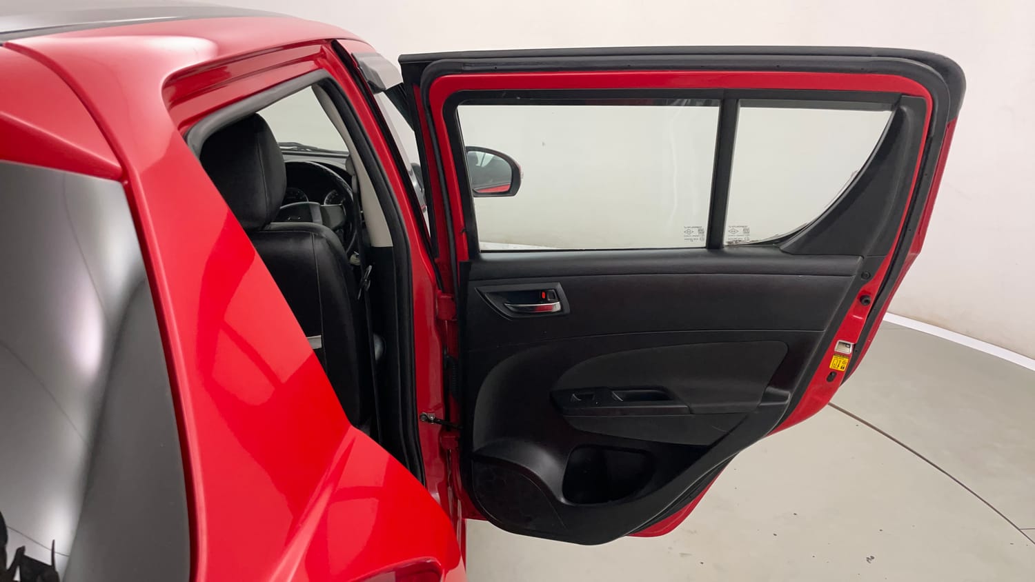 Used 2015 Maruti Suzuki Swift VXi Petrol Manual interior RIGHT REAR DOOR OPEN VIEW