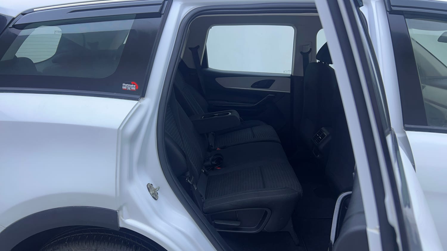 Used 2022 Mahindra XUV700 AX 5 Petrol MT 7 STR Petrol Manual interior RIGHT SIDE REAR DOOR CABIN VIEW
