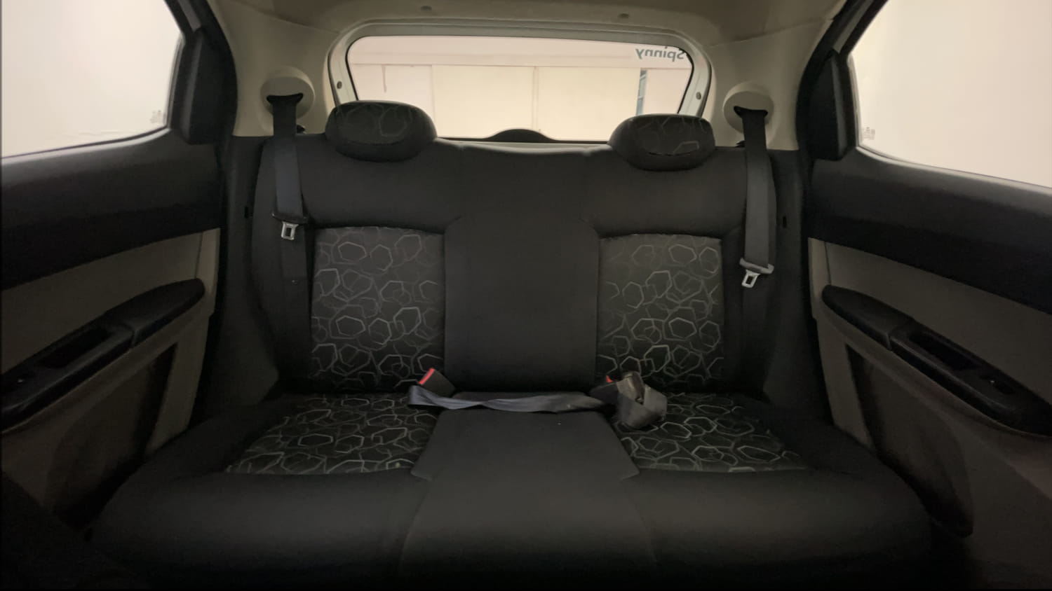 Used 2016 Tata Tiago Revotron XT Petrol Manual interior REAR SEAT CONDITION VIEW
