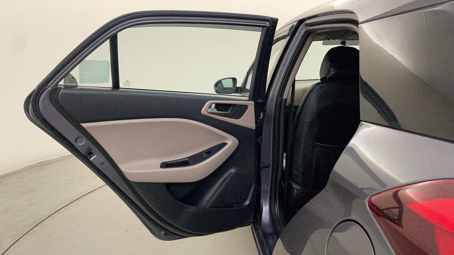 Used 2017 Hyundai Elite i20 Asta 1.2 Petrol Manual interior LEFT REAR DOOR OPEN VIEW