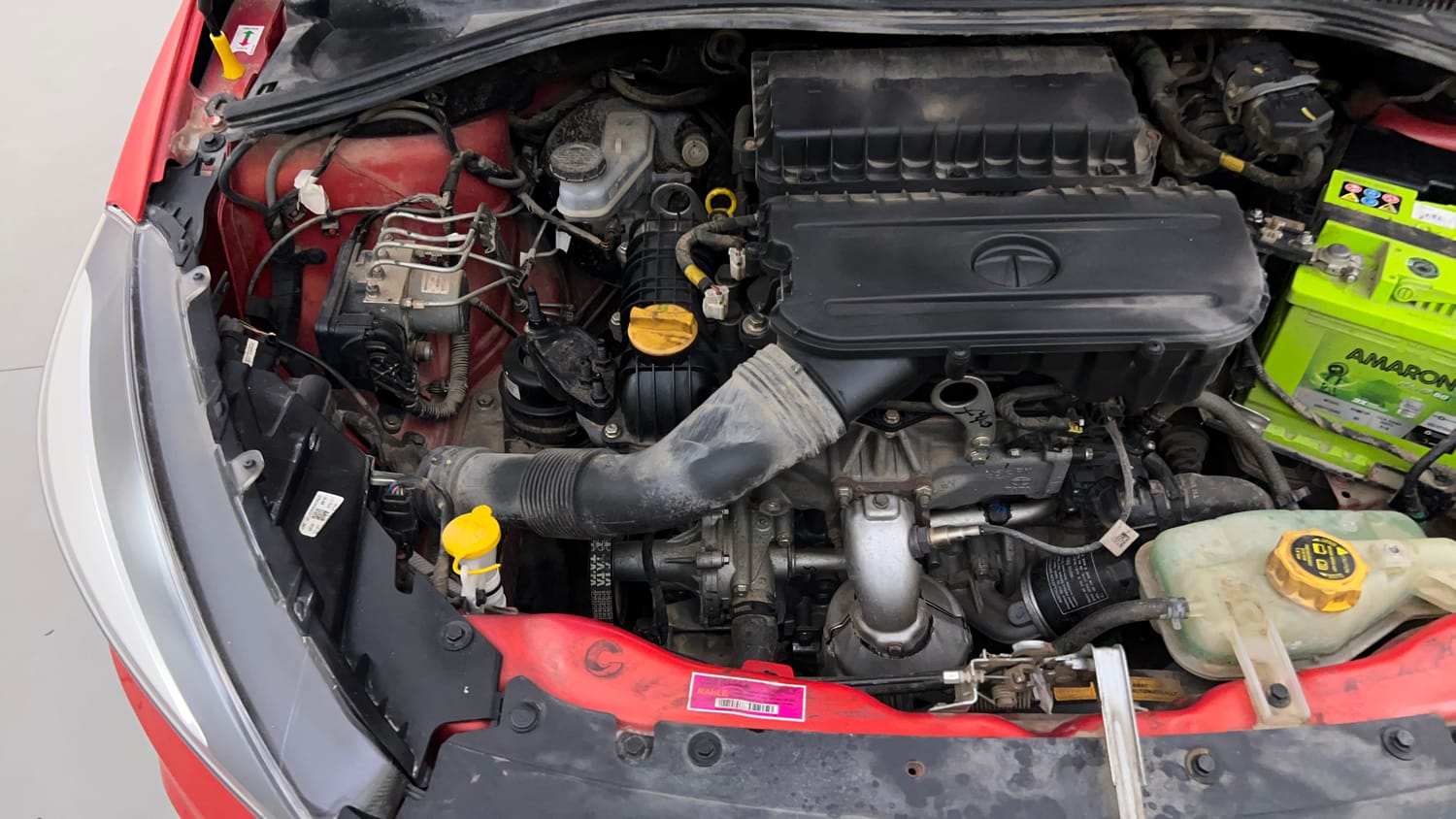 Used 2023 Tata Tiago XZA Plus Petrol Automatic engine ENGINE RIGHT SIDE VIEW