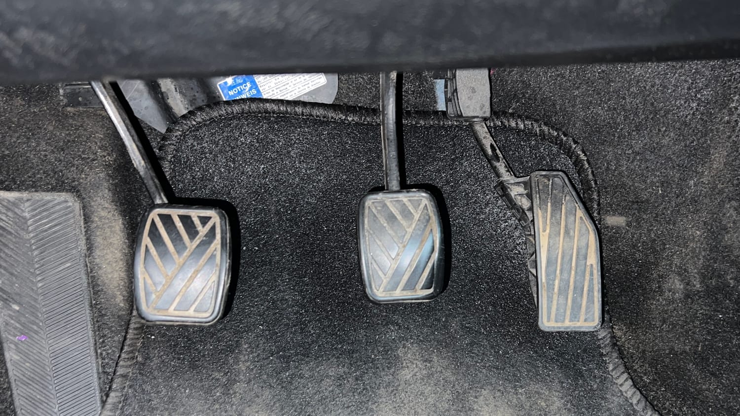 Used 2017 Maruti Suzuki Baleno Delta 1.2 Petrol Manual interior PEDALS VIEW
