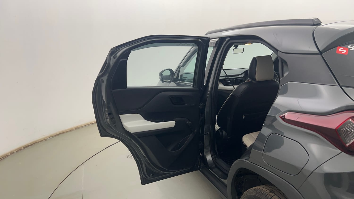 Used 2024 Tata Punch Pure MT Petrol Manual interior LEFT REAR DOOR OPEN VIEW
