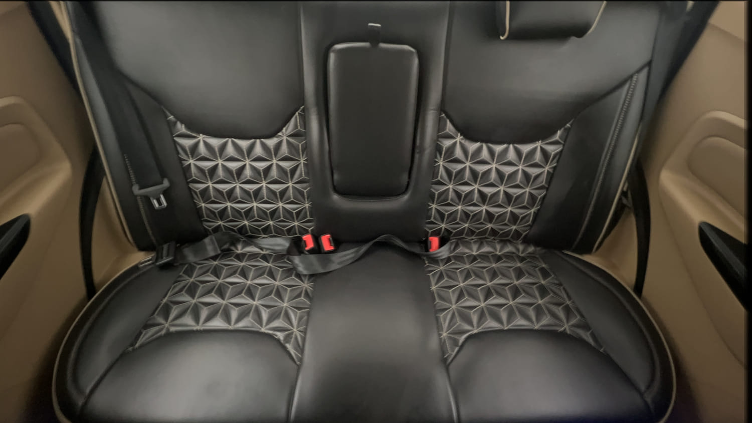 Used 2019 Ford Figo Aspire Titanium Plus 1.2 Ti-VCT Petrol Manual interior REAR SEAT CONDITION VIEW